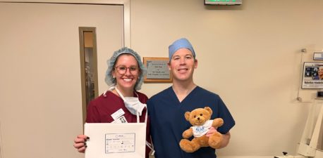 Dr. Tyler Welch of AOSM becomes the first surgeon in Maine to perform a BEAR Procedure for ACL restoration.
